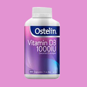 chemist warehouse - Ostelin Vitamin D 1000IU - D3 for Bone Health + Immune Support - 300 Capsules Exclusive Size